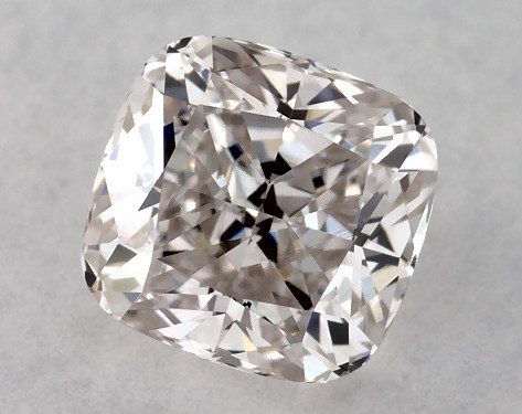 GIA 0.54 Carat H-VS1 Ideal Cut Cushion Modified Diamond